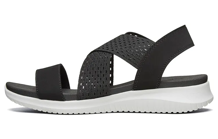 Skechers Ultra Flex 1.0 Beach Sandals Women's Black