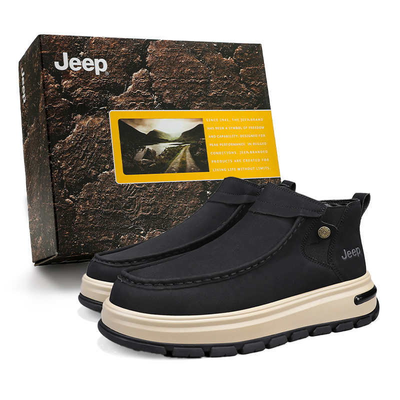 Мужские ботинки Jeep Челси (черные)