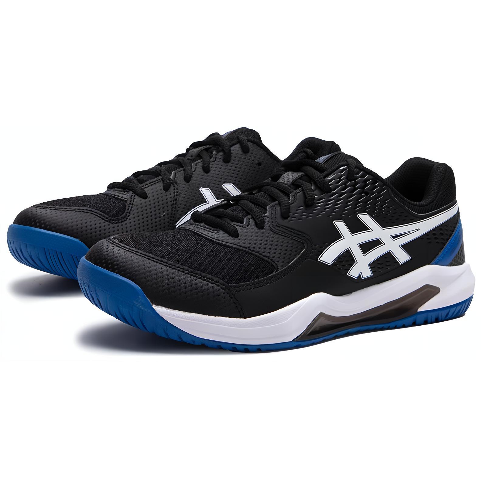 ASICS Gel Dedicate 8 Wide ‘Black Tuna Blue’