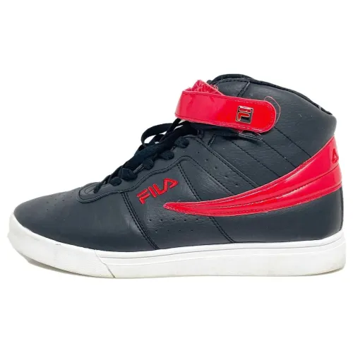 FILA Mid top Basketball Shoes Men's Black