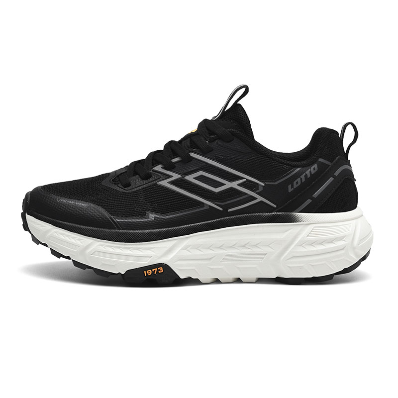 LOTTO Slip Resistant, Abrasion Resistant, Breathable, Lightweight Low top Hiking Shoes Women’s Black White