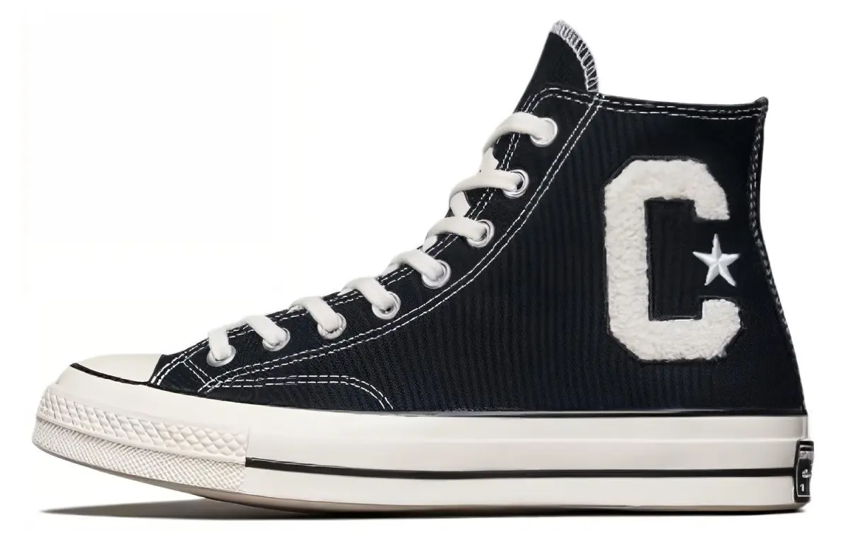 Converse 1970s Chuck Taylor All Star Abrasion Resistant High top Canvas Shoes Unisex Black