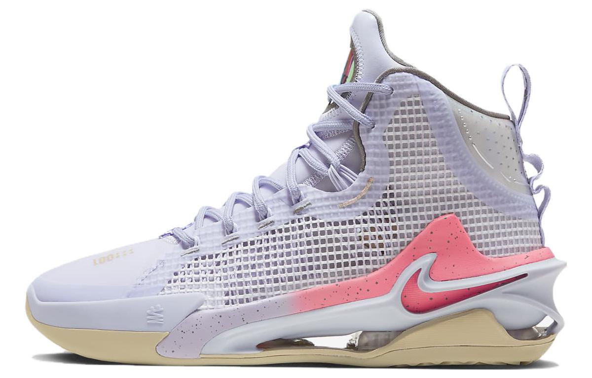 Nike Air Zoom GT Jump Ep Trendy, comfortable and versatile mid-top basketball shoes for men and women, purple