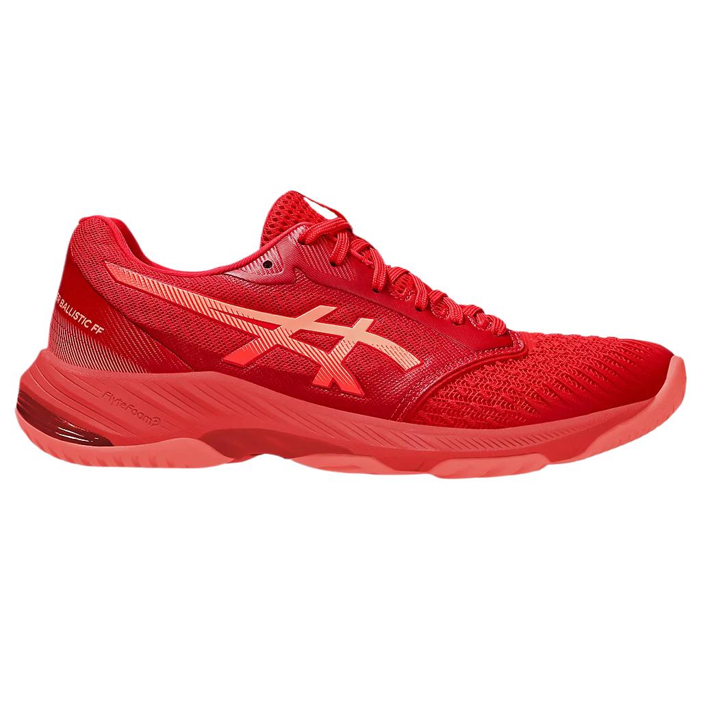 ASICS Netburner Ballistic Ff 3 Speed Red Sun Coral