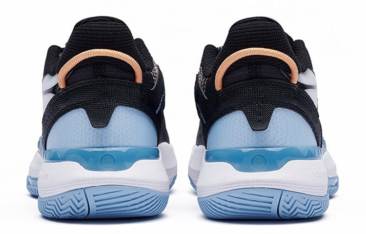 361° Comfortable And Trendy Abrasion Resistant Slip Resistant Low top Basketball Shoes Men’s Blue Black