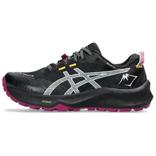 ASICS Gel Trabuco 12 Gtx Black Light Blue Women's