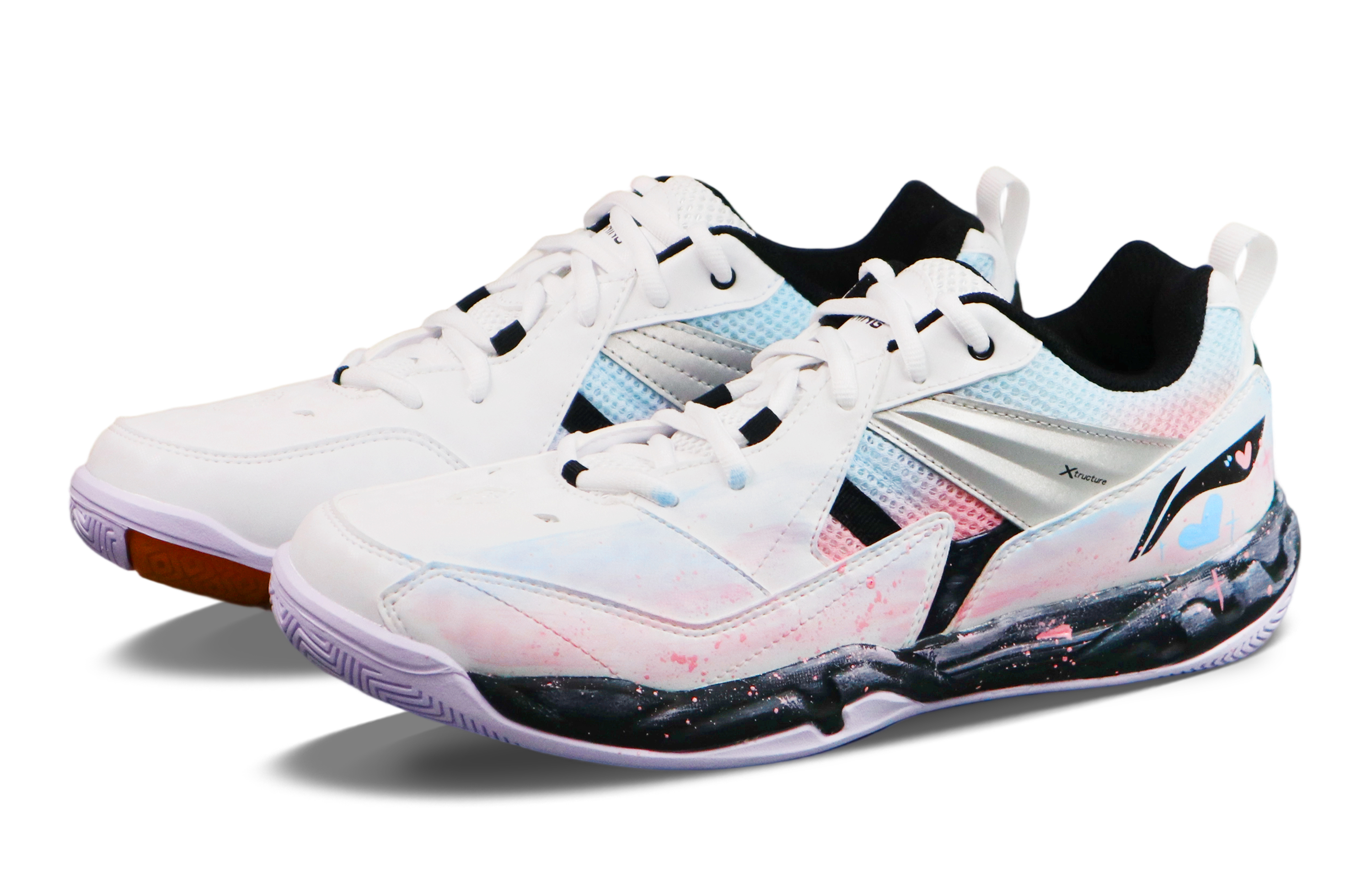 Li Ning Koba Cushioning Slip Resistant Abrasion Resistant Cushioning Slip Resistant Abrasion Resistant Low top