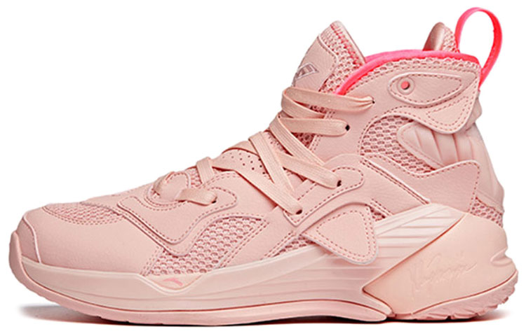 Anta KT Thompson Girl ‘Hello Kitty’ Cushioning Slip Resistant Abrasion Resistant High top Performance Basketball Shoes
