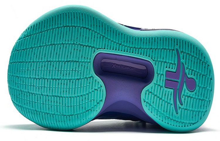 XTEP Jeremy Lin Abrasion Resistant Slip Resistant Mid top Basketball Shoes Men’s