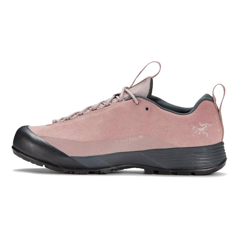 Arcteryx Arc'teryx Konseal FL 2 round toe lace-up breathable low-top hiking shoes women's matte pink