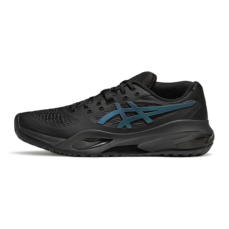 ASICS GEL RESOLUTION X Textile, Synthetic Leather Low top Tennis Shoes Women's Black