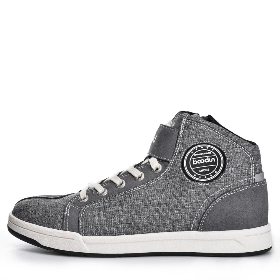 BOODUN Casual Lightweight Mid top Cycling Shoes Men’s Gray