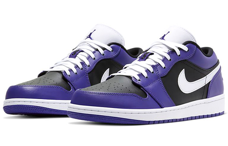 Jordan 1 Low Court Purple
