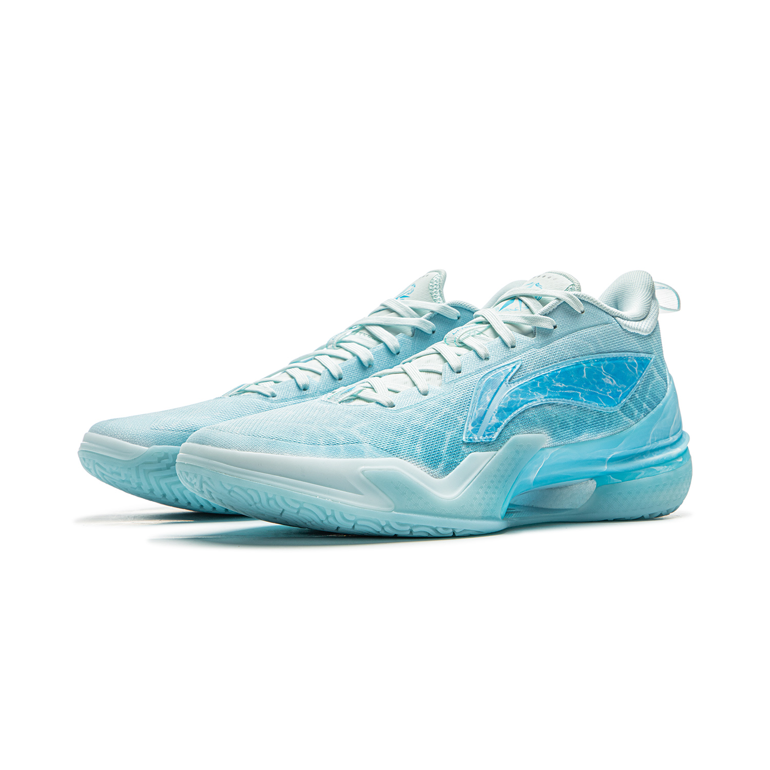 Li Ning Liren 5 Coverage Slip Resistant Rebound Performance Basketball Shoes Men’s Blue