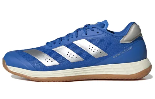 Adidas Adizero Fastcourt Training Shoes Men's Low Top Blue/Silver