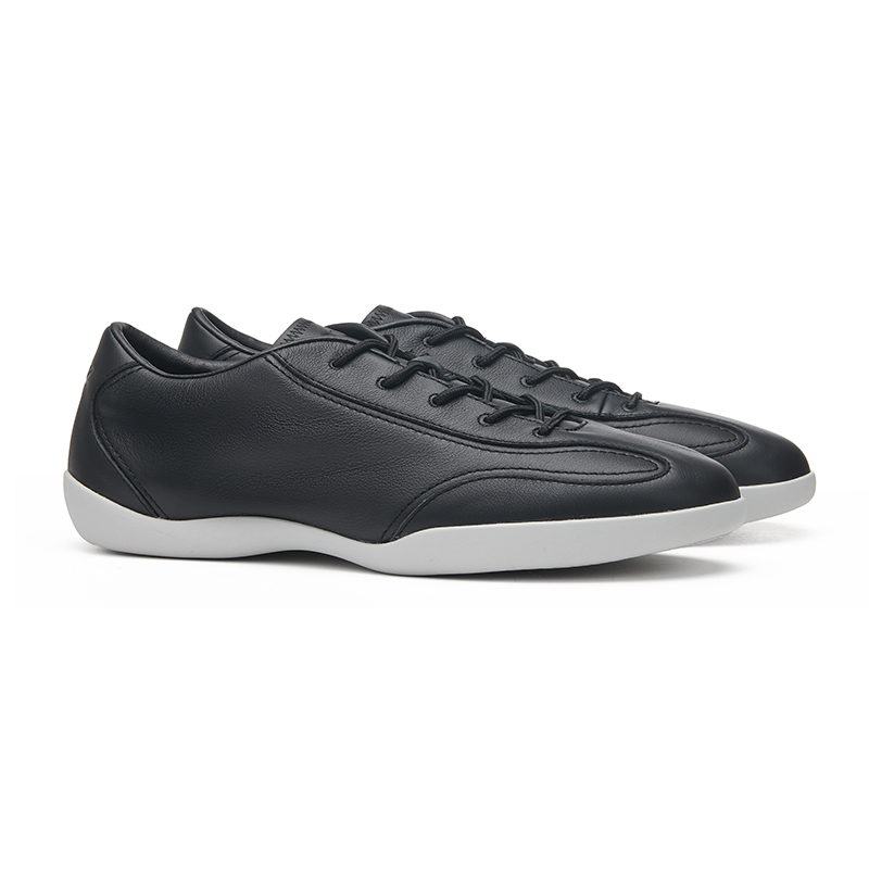 EQLZ EQUALIZER Top Grain Cow Leather Slip Resistant Abrasion Resistant Low top Vintage Basketball Shoes Unisex