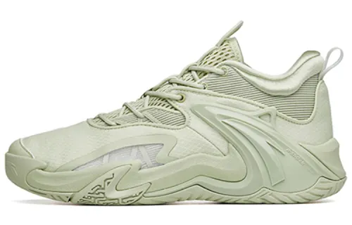 Anta Airspace 3 comfortable and versatile fabric shock-absorbing, non-slip, wear-resistant and breathable, low-top ALTI-FLASH practical basketball shoes, men's green