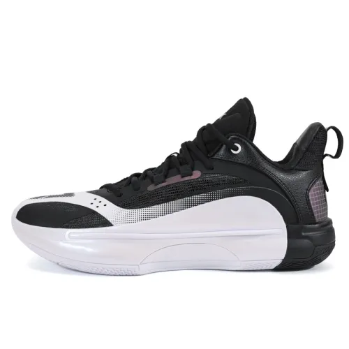 PEAK Flash 5 Low top Basketball Shoes Men's White Black