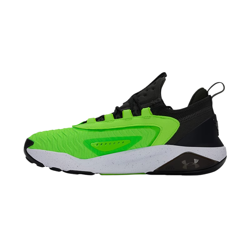 Under Armour Project Rock 7 Cushioning Abrasion Resistant Cushioning, Wear Resistant Low top Training Shoes Men’s Green