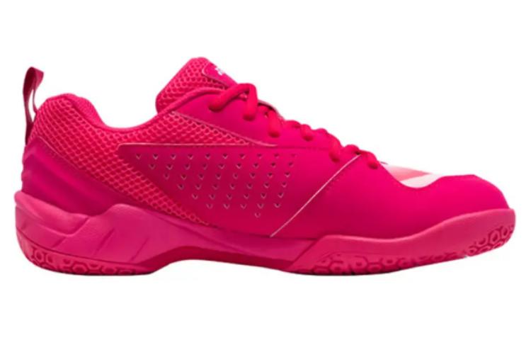YONEX CFT 2 Cushioning, Wear Resistant Low top Badminton Shoes Unisex Peach Red