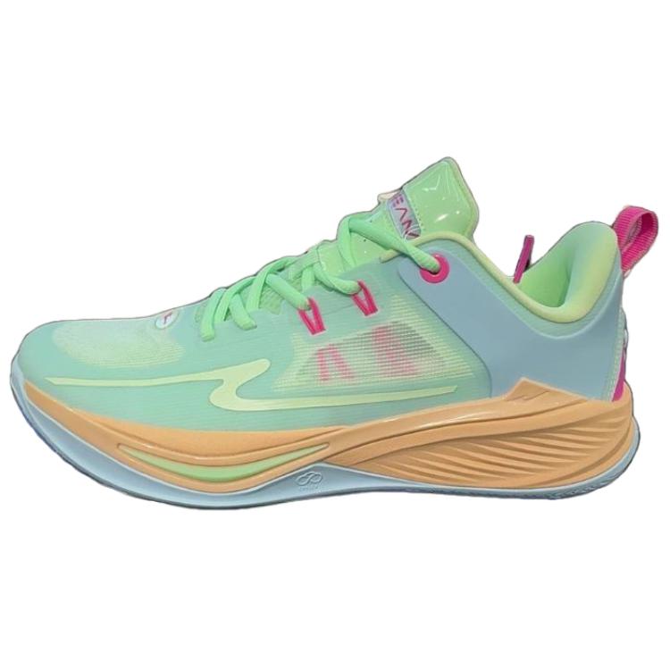 Erke Abrasion Resistant Breathable Low top Basketball Shoes Men’s Blue