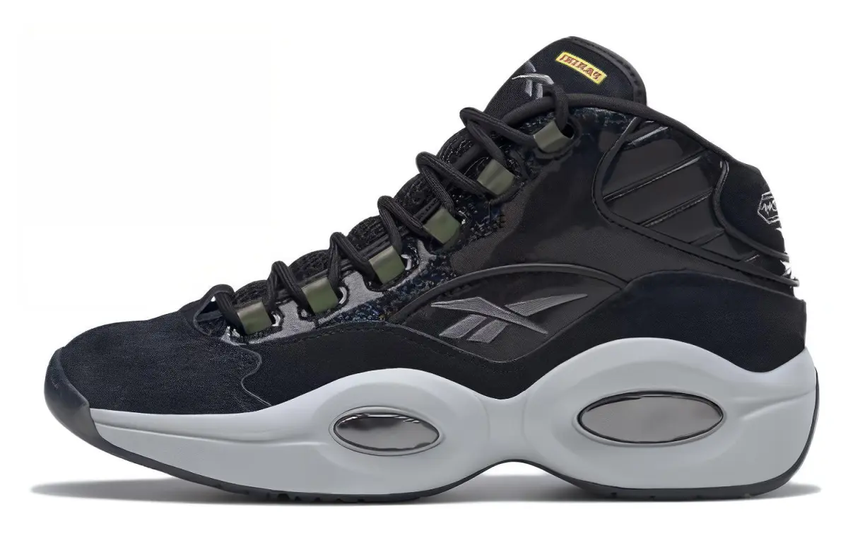 Question Panini x Question Reebok Mid 'Black Pulsar Prizm'