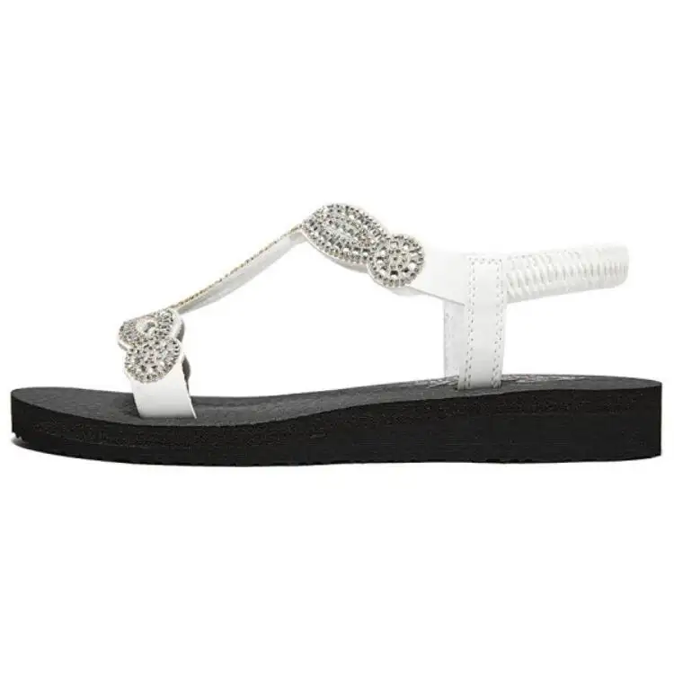 Skechers CALI One Strap Sandals Women's White