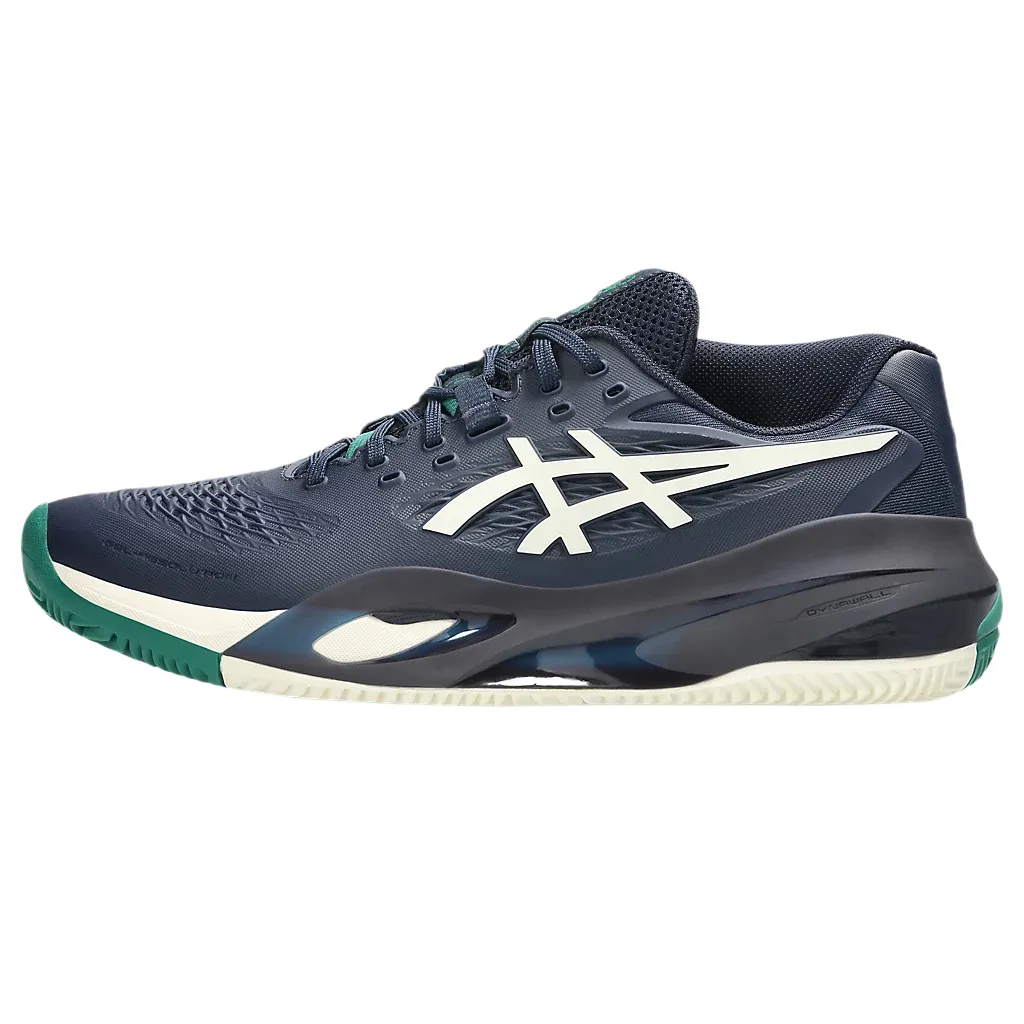 Asics GEL RESOLUTION X Abrasion Resistant Low top Tennis Shoes Men's Blue