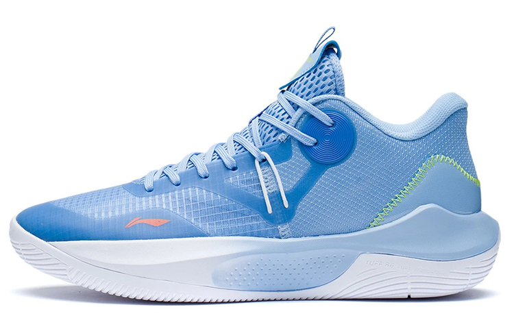 Li Ning SONIC Team LOW Basketball Shoes Men's Low Top Aurora Blue