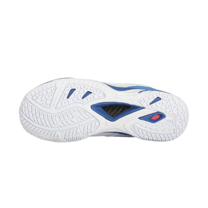 Victor x FZ FORZA Cushioning Slip Resistant Breathable Low top Badminton Shoes Men’s White Royal Blue