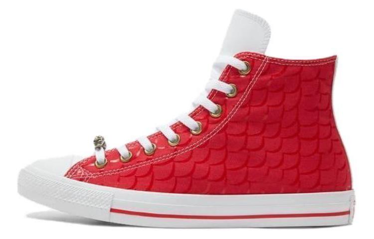 Кеды Converse Converse All Star (красно-белые)