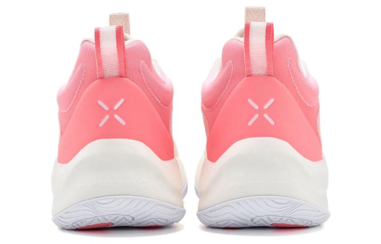 XTEP War Dog 3.5SE Cushioning Slip Resistant Abrasion Resistant Low top Basketball Shoes Men’s Pink