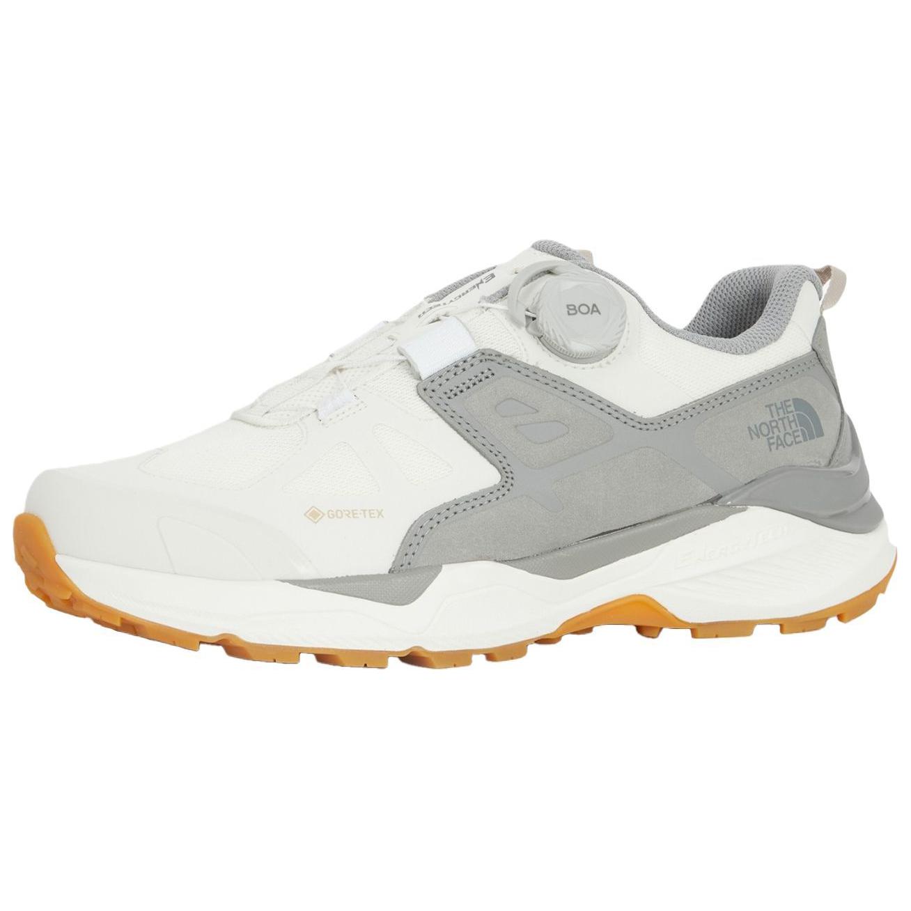 THE NORTH FACE ENERGY TECH Slip Resistant Abrasion Resistant Low top Mountaineering Shoes Unisex Beige Gray