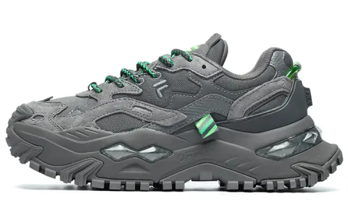 FILA FUSION Bianco Sneakers 'Grey Green' Women's