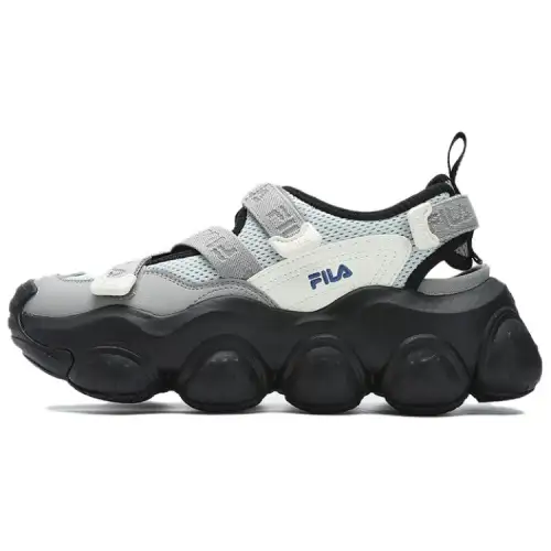 FILA FRAGOLA Breathable Height Increasing Beach Sandals Women's Gray