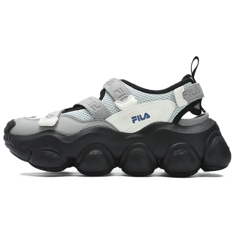 FILA FRAGOLA Breathable Height Increasing Beach Sandals Women's Gray