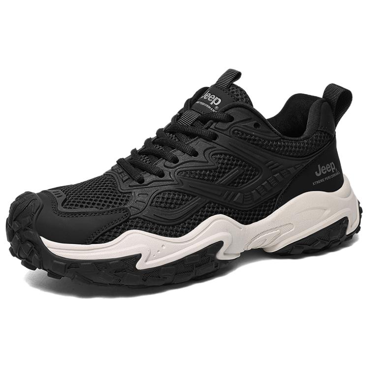Jeep Abrasion Resistant Abrasion Resistant Low top Hiking Shoes Men’s Black