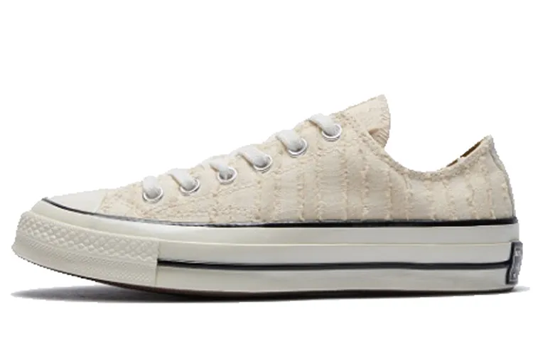 Converse Chuck 1970s Low top Canvas Shoes Women's Ecru