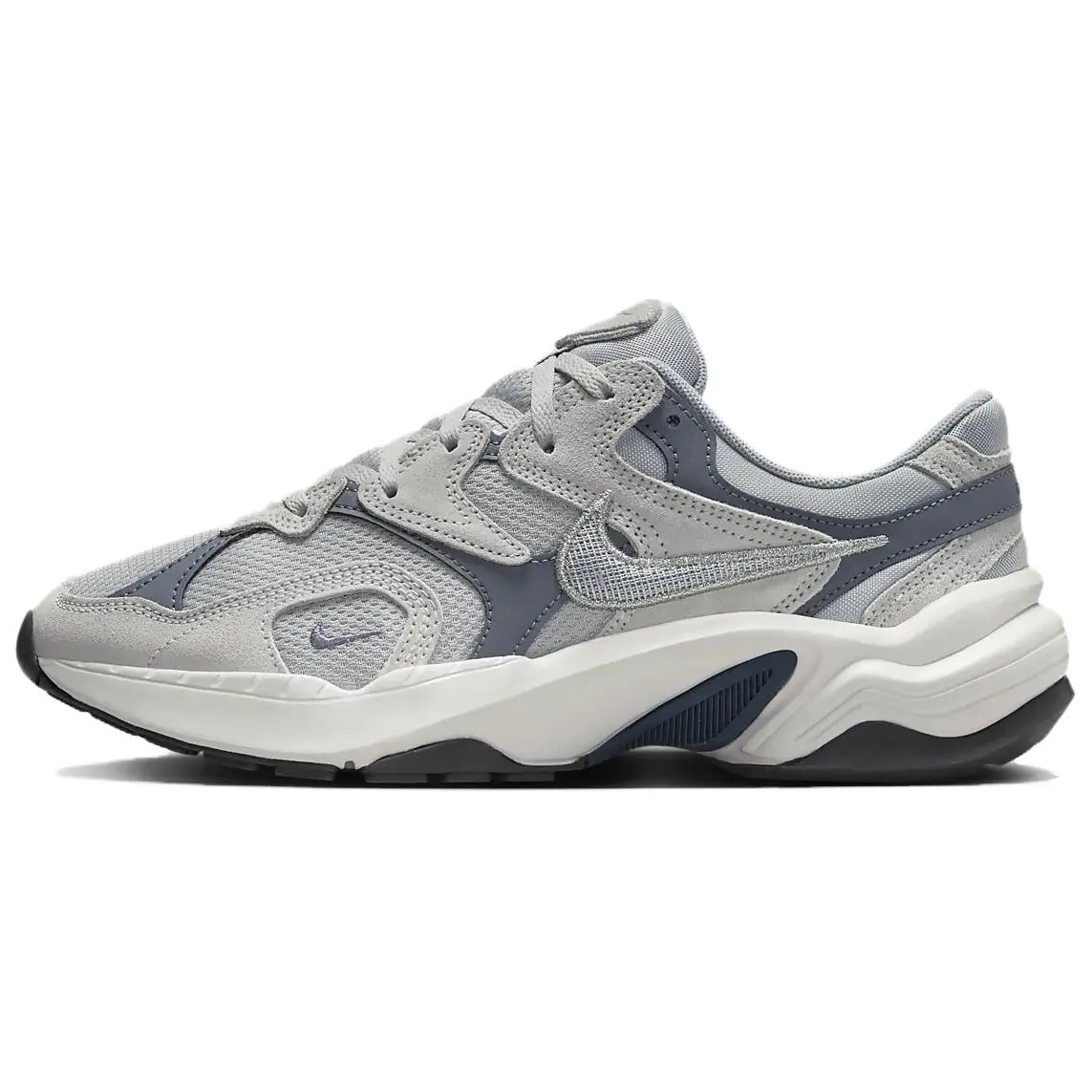 Nike AL8 Wolf Grey Light Carbon Platinum Tint Metallic Silver Women's