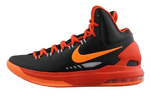 Nike KD 5 'Total Orange' KD 5 Slip Resistant Cushioning Abrasion Resistant Mid top Performance Basketball Shoes Men's