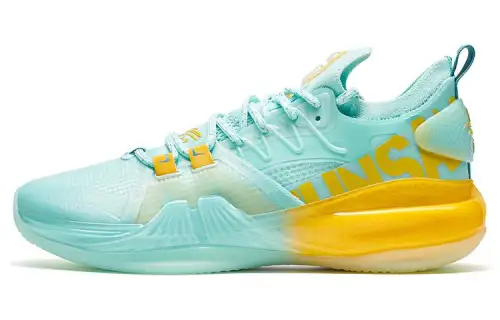 Xtep Jeremy Lin 2SE non-slip wear-resistant low-top basketball shoes men's blue and yellow