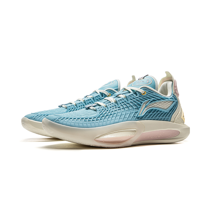 Li Ning JB3 Low top Basketball Shoes Men’s Wave Blue Ivory