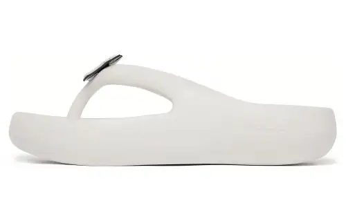 MLB Slipper Flip Flops Unisex White
