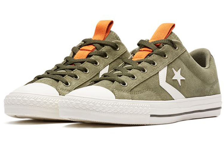 Кеды Converse Cons (зелено-белые) — Зелёный / белый — фото 3