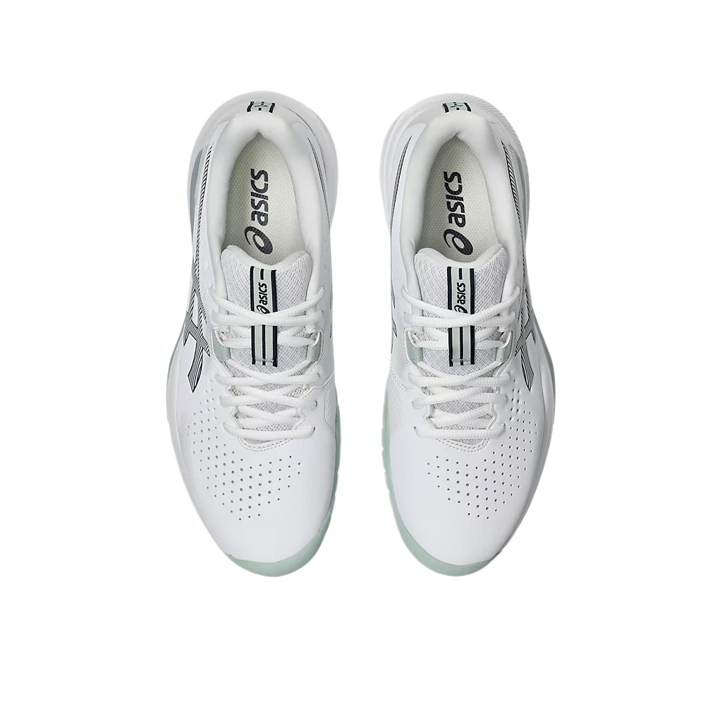 ASICS GEL CHALLENGER 15 Synthetic Leather, Textile Abrasion Resistant Breathable Low top Tennis Shoes Men’s White