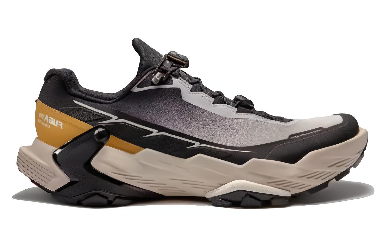 KAILAS FUGA Running Shoes Men’s Unbleached Original Color/Ink Black