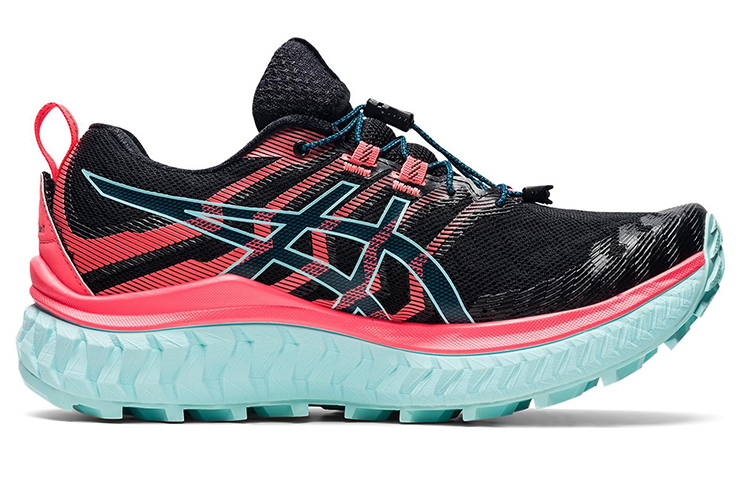 ASICS Trabuco Max Black Blazing Coral Women's