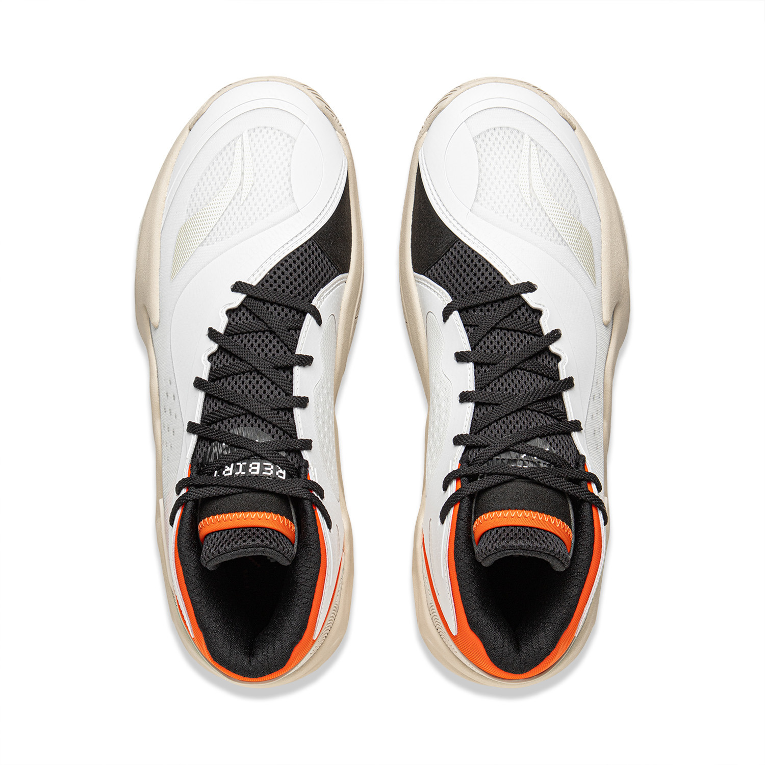 Li Ning XinSheng Cushioning Slip Resistant Abrasion Resistant Lightweight Rebound Mid top Basketball Shoes Men’s