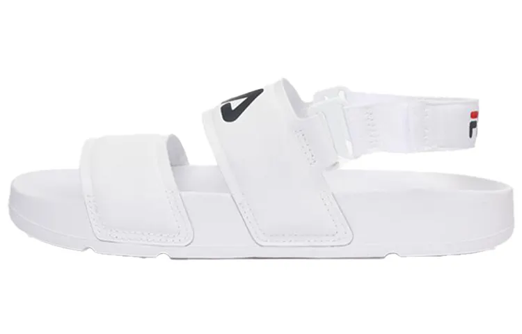 FILA Drifter Slide Beach Sandals Unisex White Korean Style