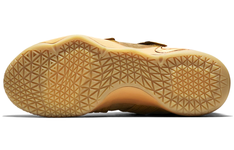 Мужские кроссовки Nike zoom soldier 11 LeBron Wheat OG (желтый) — Жёлтый — фото 6